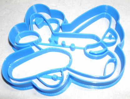 Airplane Jet Plane Set of 2 Cookie Cutter and Stamp Made In USA PR673