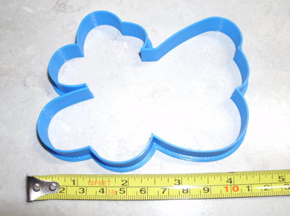 Airplane Jet Plane Set of 2 Cookie Cutter and Stamp Made In USA PR673