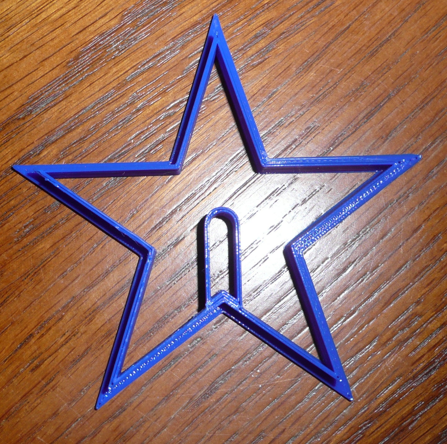 3D Star Christmas Holiday 2 Piece Cookie Cutter Made In USA PR293