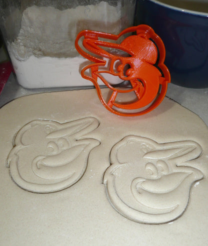 Baltimore Orioles Bird Baseball Team Cookie Cutter Made In USA PR2352