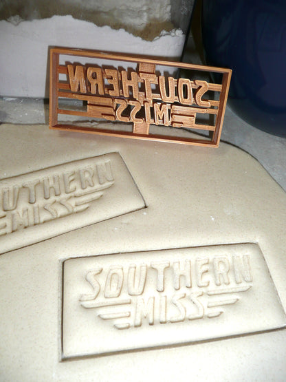 Southern Miss Mississippi Golden Eagles Cookie Cutter Made In USA PR2349