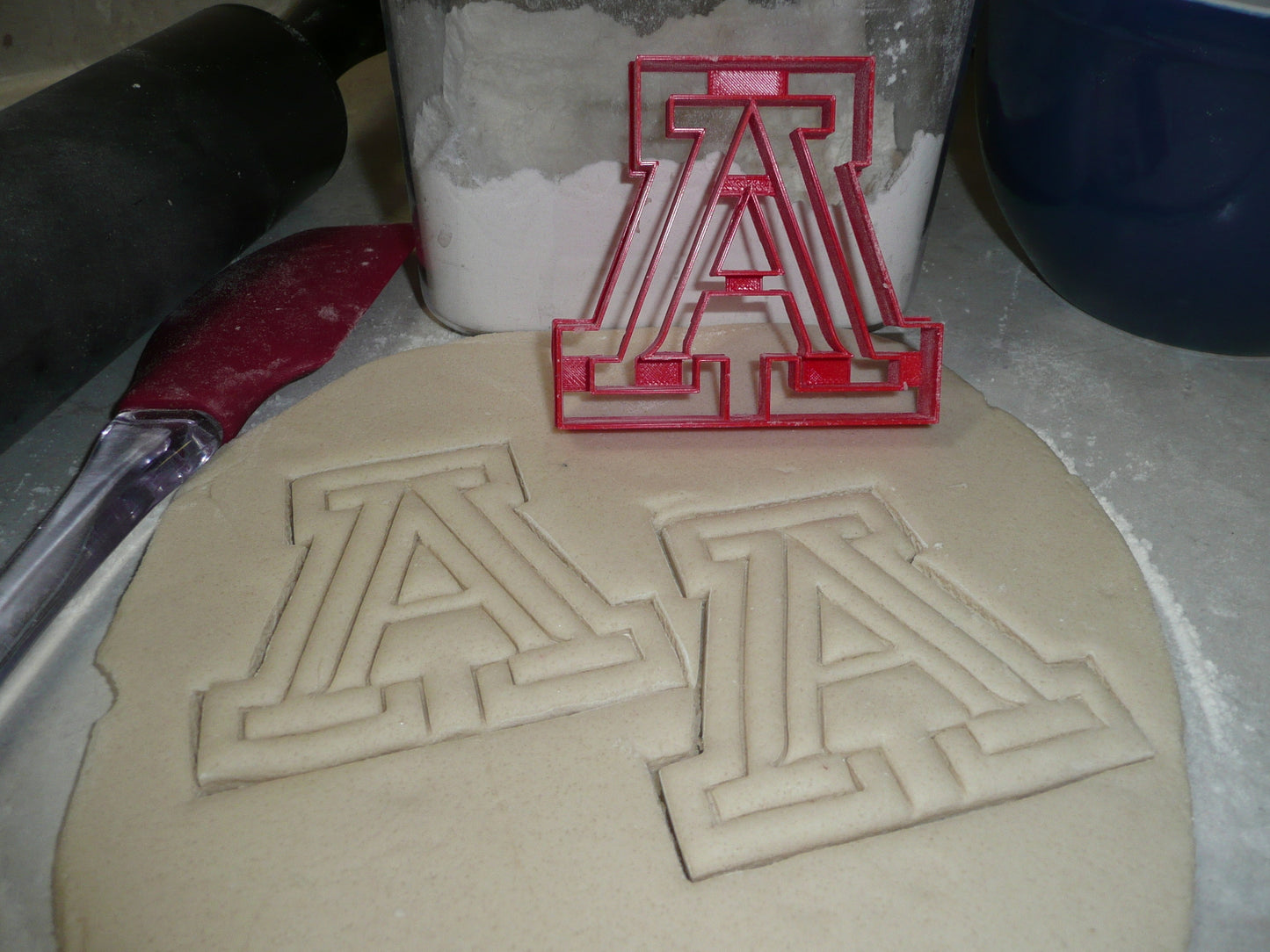 University Of Arizona Wildcats A Logo Sports Cookie Cutter Made In USA PR2455