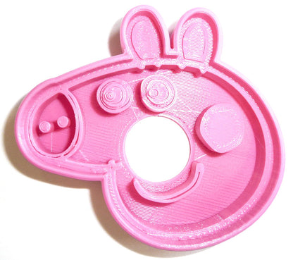 Peppa Pig Cartoon Novelty Character Cookie Cutter Made In USA PR428