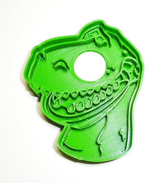 6x Rex Toy Story Fondant Cutter Cupcake Topper 1.75 IN USA FD468