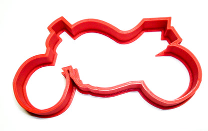 6x Ducati Superbike Fondant Cutter Cupcake Topper 1.75 IN USA FD485