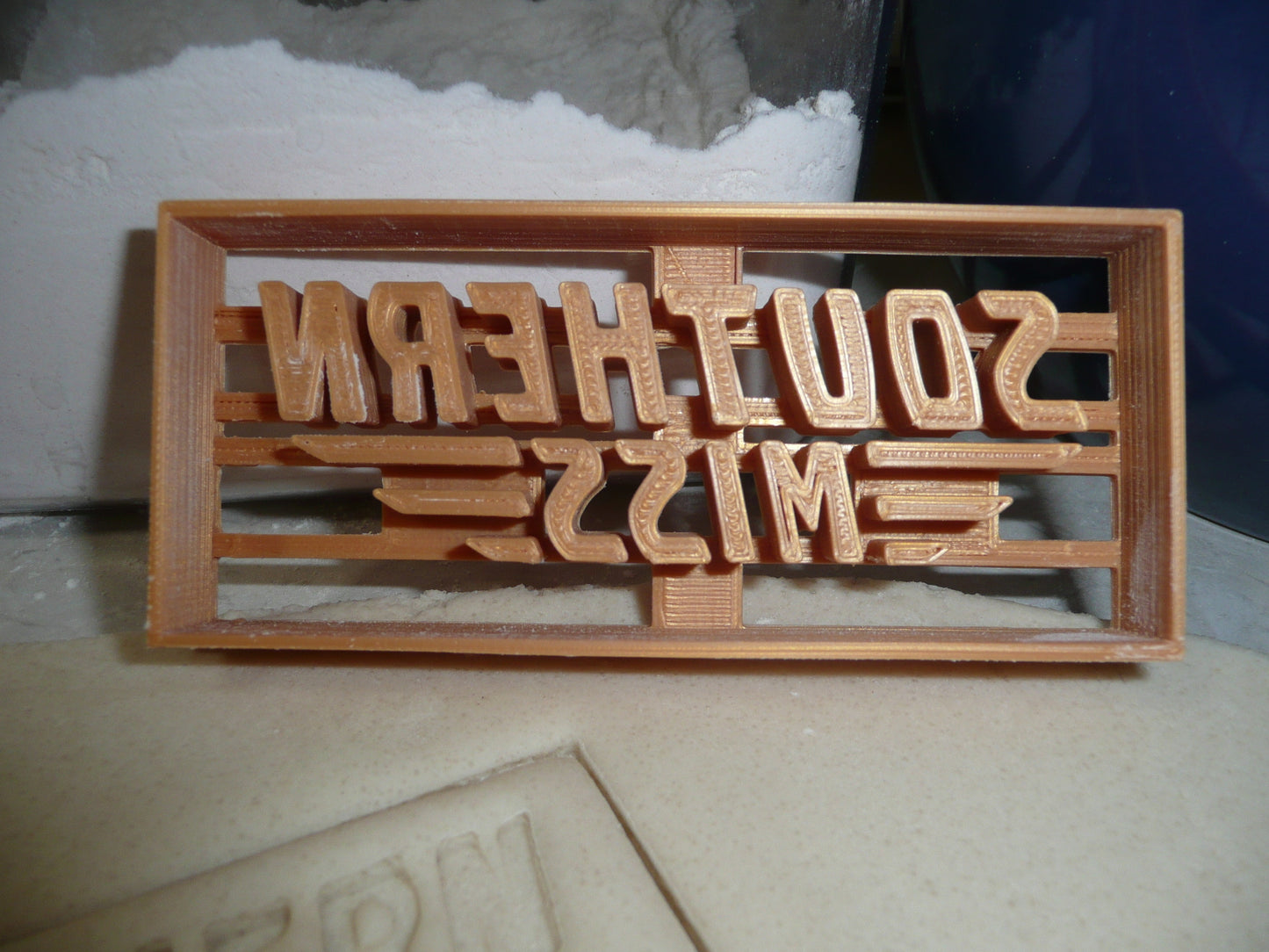 Southern Miss Mississippi Golden Eagles Cookie Cutter Made In USA PR2349