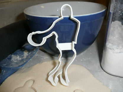 Basketball Player Ball Dribble Outline Cookie Cutter Made In USA PR2414
