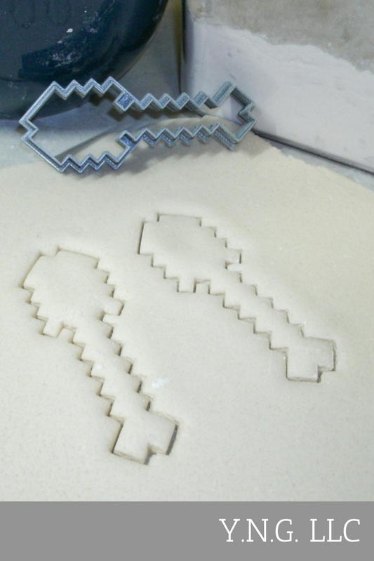 Minecraft Shovel Shape Video Game Cookie Cutter Made In USA PR515