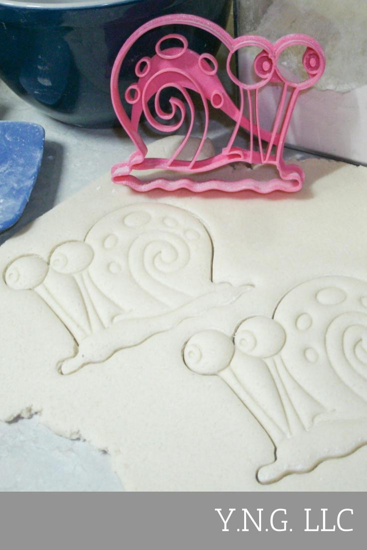 Gary The Snail Detailed Spongebob Cookie Cutter Made In USA PR569