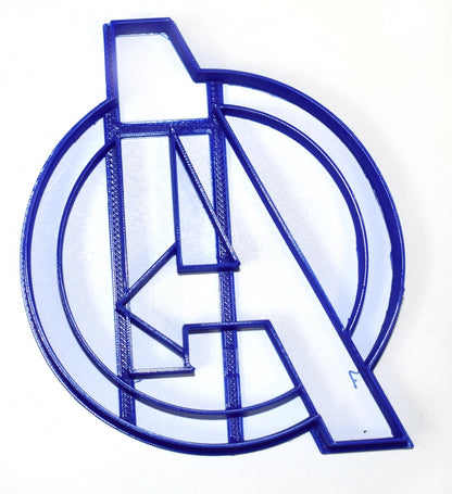 Avengers Logo Marvel Superheros Cookie Cutter Made In USA PR584