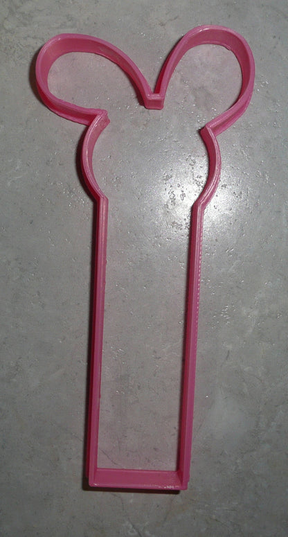 Easter Bunny Rabbit Ears Pez Dispenser Theme Cookie Cutter Made In USA PR2432