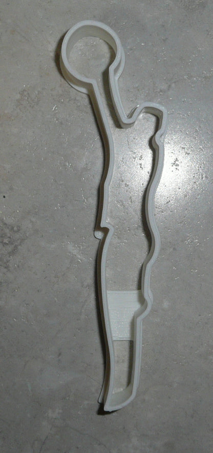 Basketball Player Jump Shot Outline Sports Cookie Cutter Made In USA PR2413