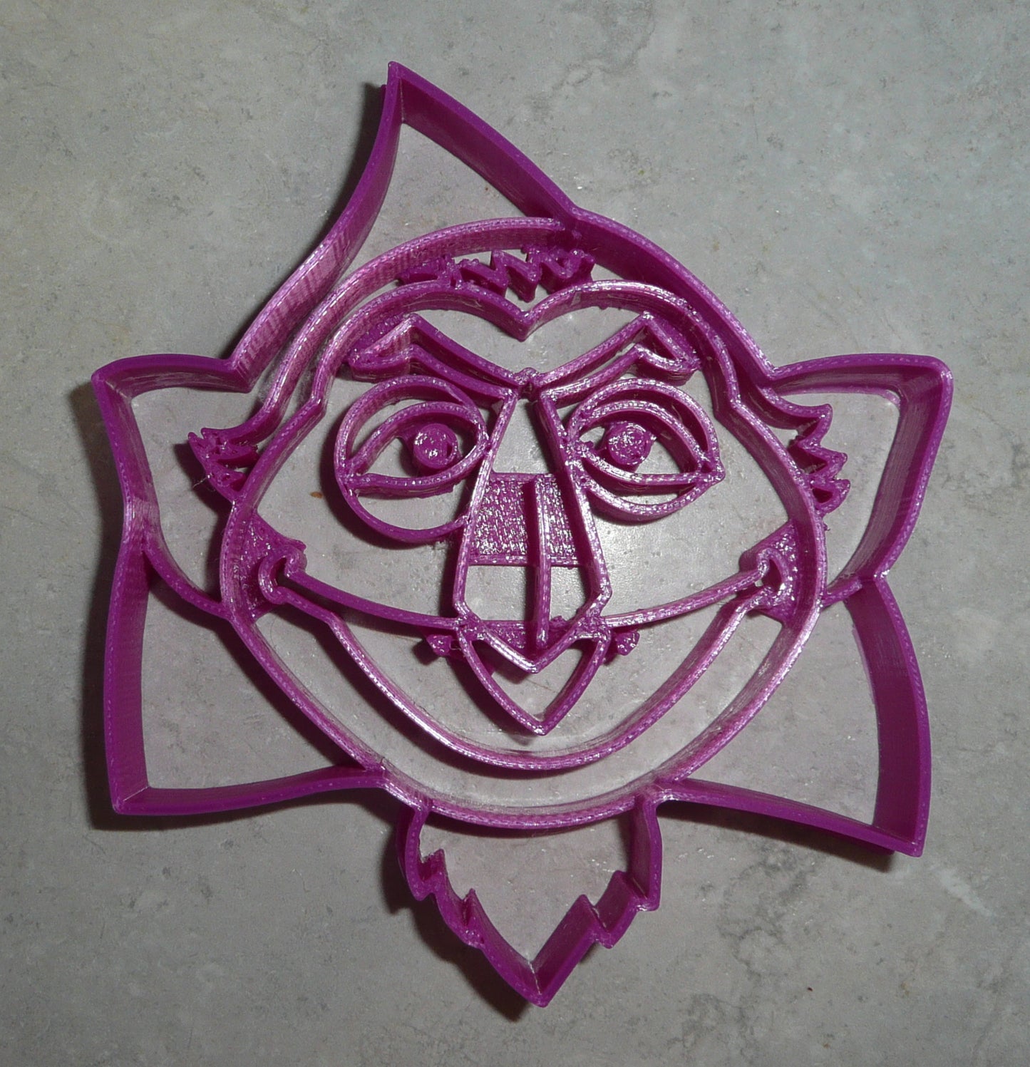 Count Von Count Face Sesame Street Muppet Cookie Cutter Made In USA PR2252