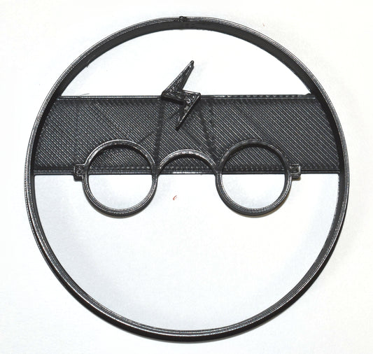 6x Harry Potter Fondant Cutter Cupcake Topper 1.75 IN USA FD660