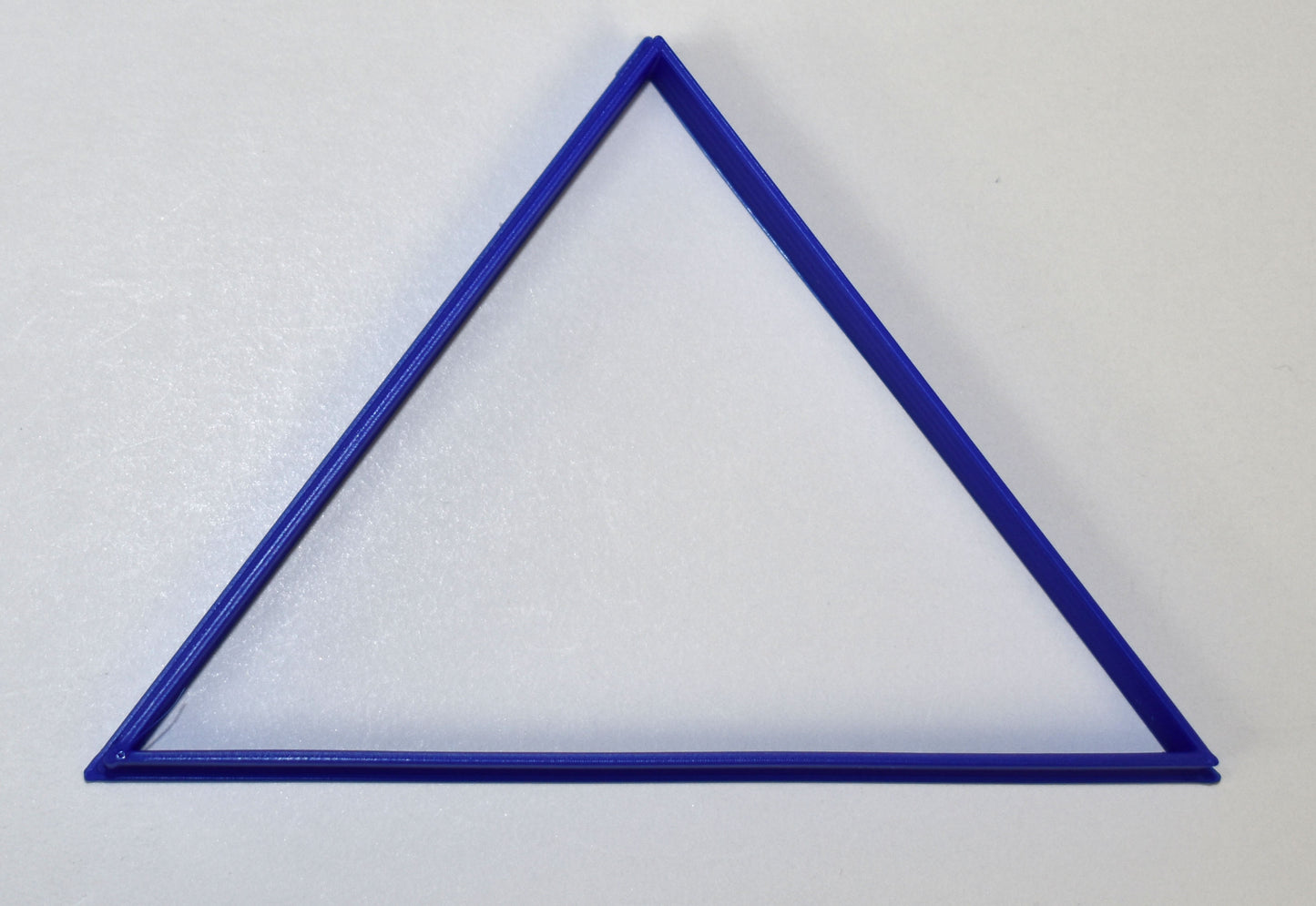6x Triangle Shape Fondant Cutter Cupcake Topper 1.75 IN USA FD709