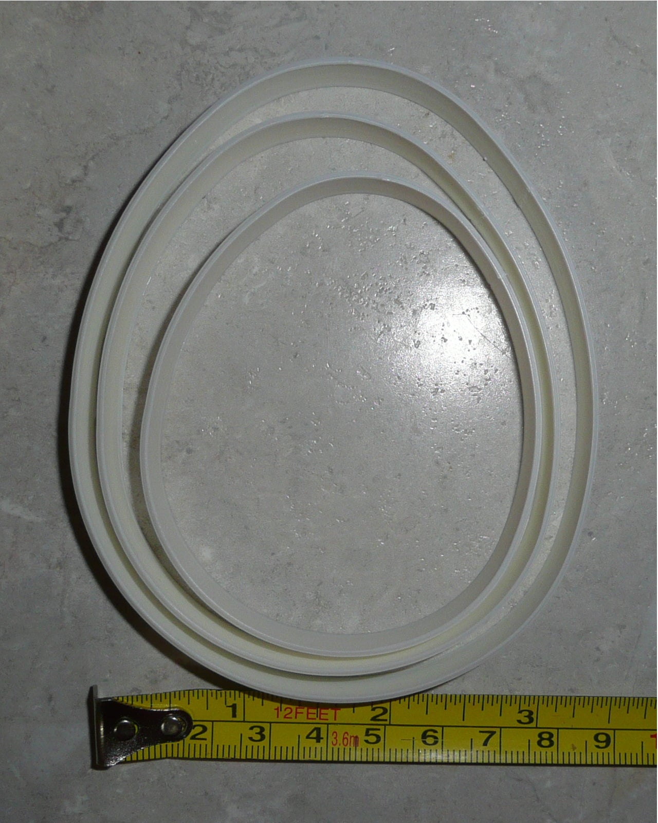 Ascending Easter Egg Shape Set of 3 Cookie Cutters Made In USA PR2421