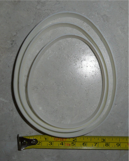 Ascending Easter Egg Shape Set of 3 Cookie Cutters Made In USA PR2421