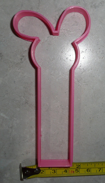 Easter Bunny Rabbit Ears Pez Dispenser Theme Cookie Cutter Made In USA PR2432