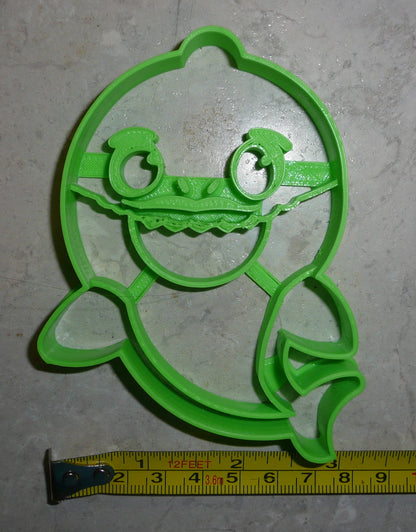Grandpa Shark Baby Cartoon Song Dance Cookie Cutter Made In USA PR2451