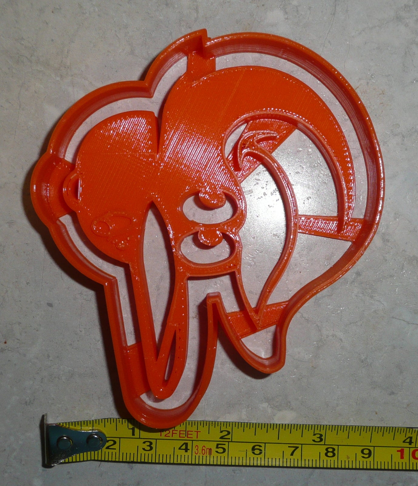 Baltimore Orioles Bird Baseball Team Cookie Cutter Made In USA PR2352