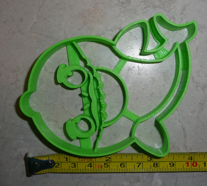 Grandpa Shark Baby Cartoon Song Dance Cookie Cutter Made In USA PR2451