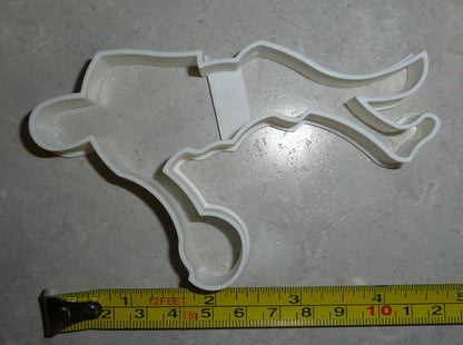 Basketball Player Ball Dribble Outline Cookie Cutter Made In USA PR2414