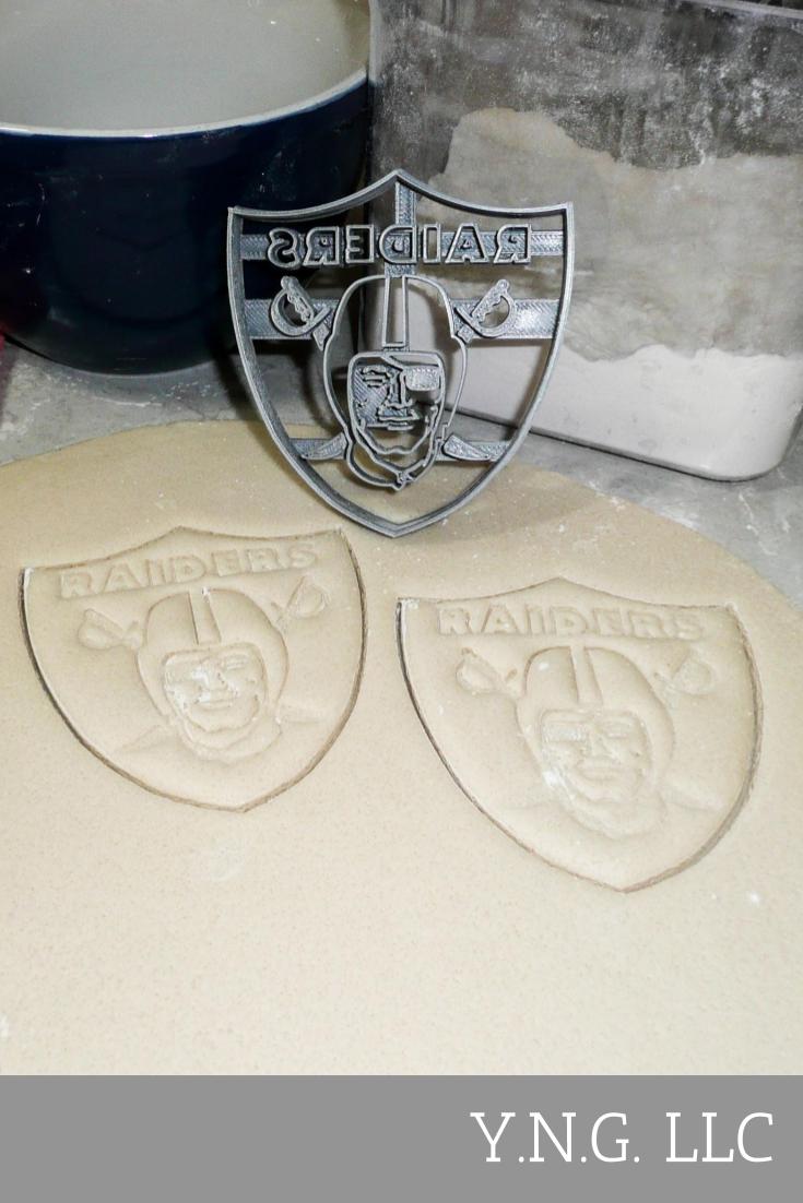 Las Vegas Raiders NFL Football Team Cookie Cutter Made In USA PR941