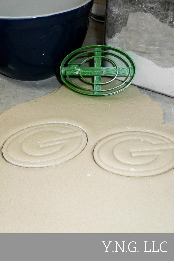 Green Bay Packers NFL Football Logo Cookie Cutter Made In USA PR942