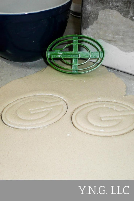 Green Bay Packers NFL Football Logo Cookie Cutter Made In USA PR942