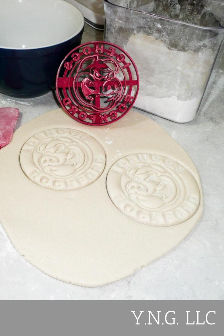 Rockford Icehogs AHL Ice Hockey Sports Cookie Cutter Made In USA PR945