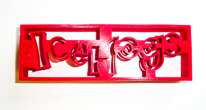 Rockford Icehogs AHL Hockey Name Cookie Cutter Made In USA PR946