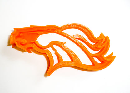 Denver Broncos NFL Football Logo Cookie Cutter Made In USA PR953