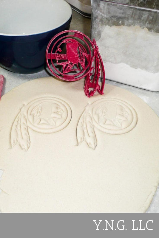 Washington Redskins NFL Football Logo Cookie Cutter Made In USA PR954