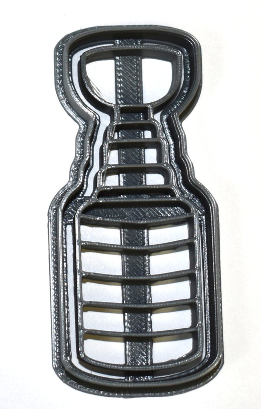 6x Stanley Cup NHL Hockey Fondant Cutter Cupcake Topper 1.75 IN USA FD737