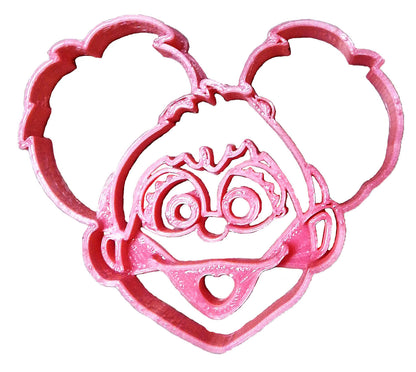 6x Abby Cadabby Face Fondant Cutter Cupcake Topper 1.75 IN USA FD2248