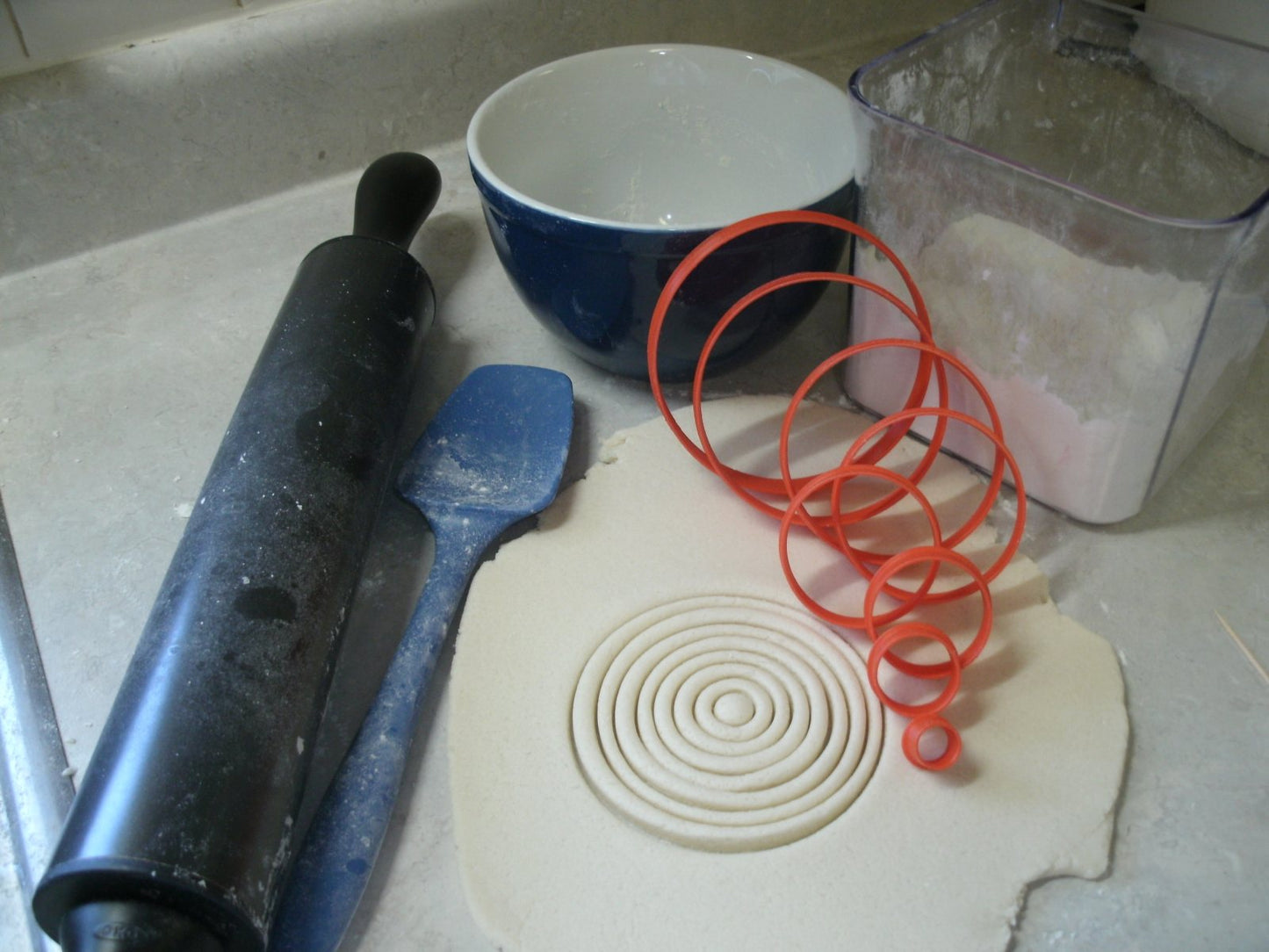 Ascending Circles Set of 8 Special Occasion Cookie Cutter Made In USA PR755