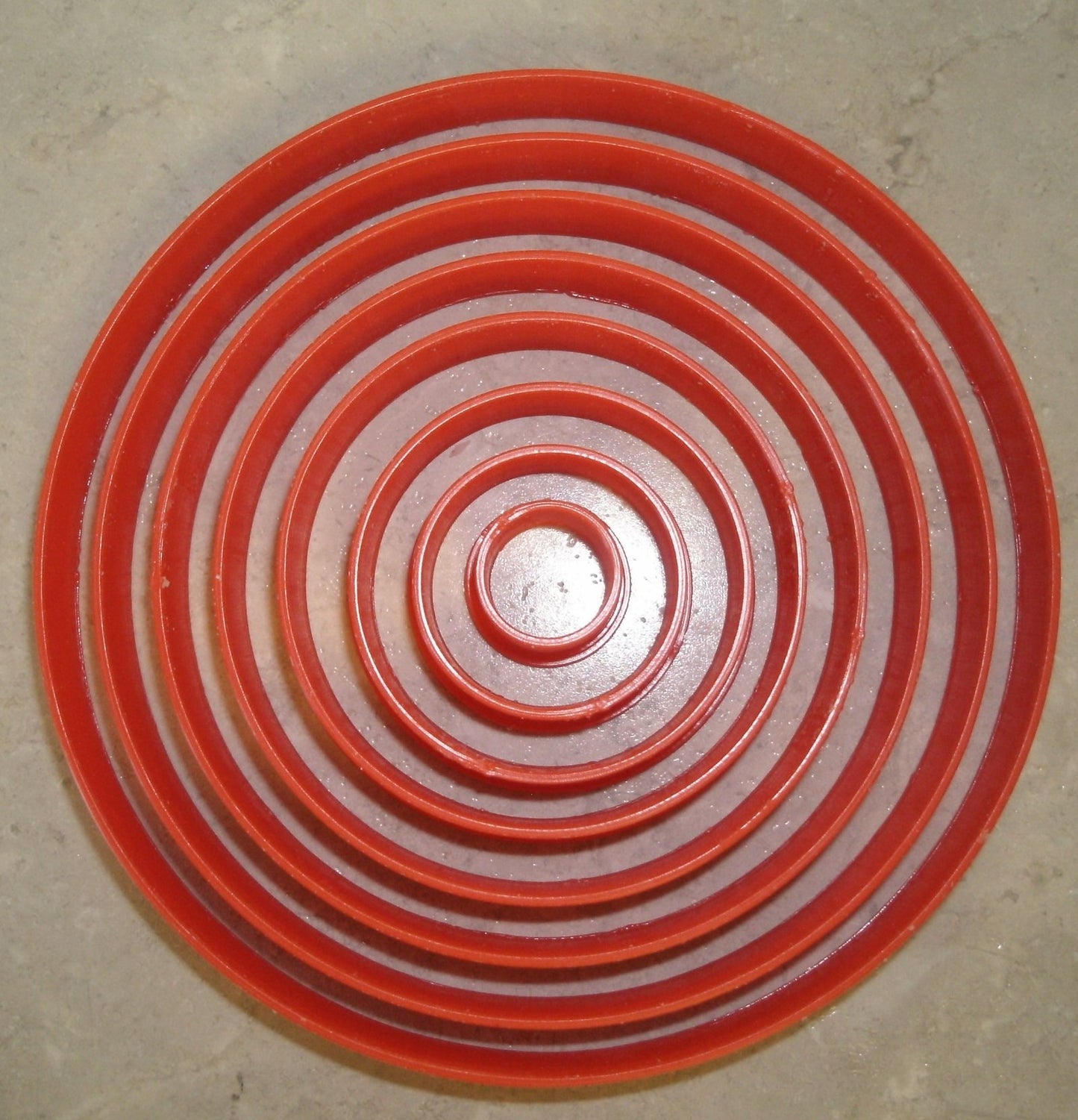 Ascending Circles Set of 8 Special Occasion Cookie Cutter Made In USA PR755