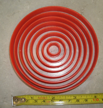 Ascending Circles Set of 8 Special Occasion Cookie Cutter Made In USA PR755