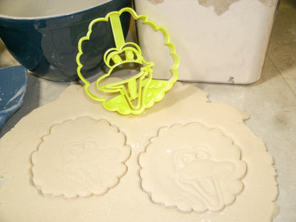 Big Bird Face Sesame Street Character Muppet Cookie Cutter Made In USA PR2246