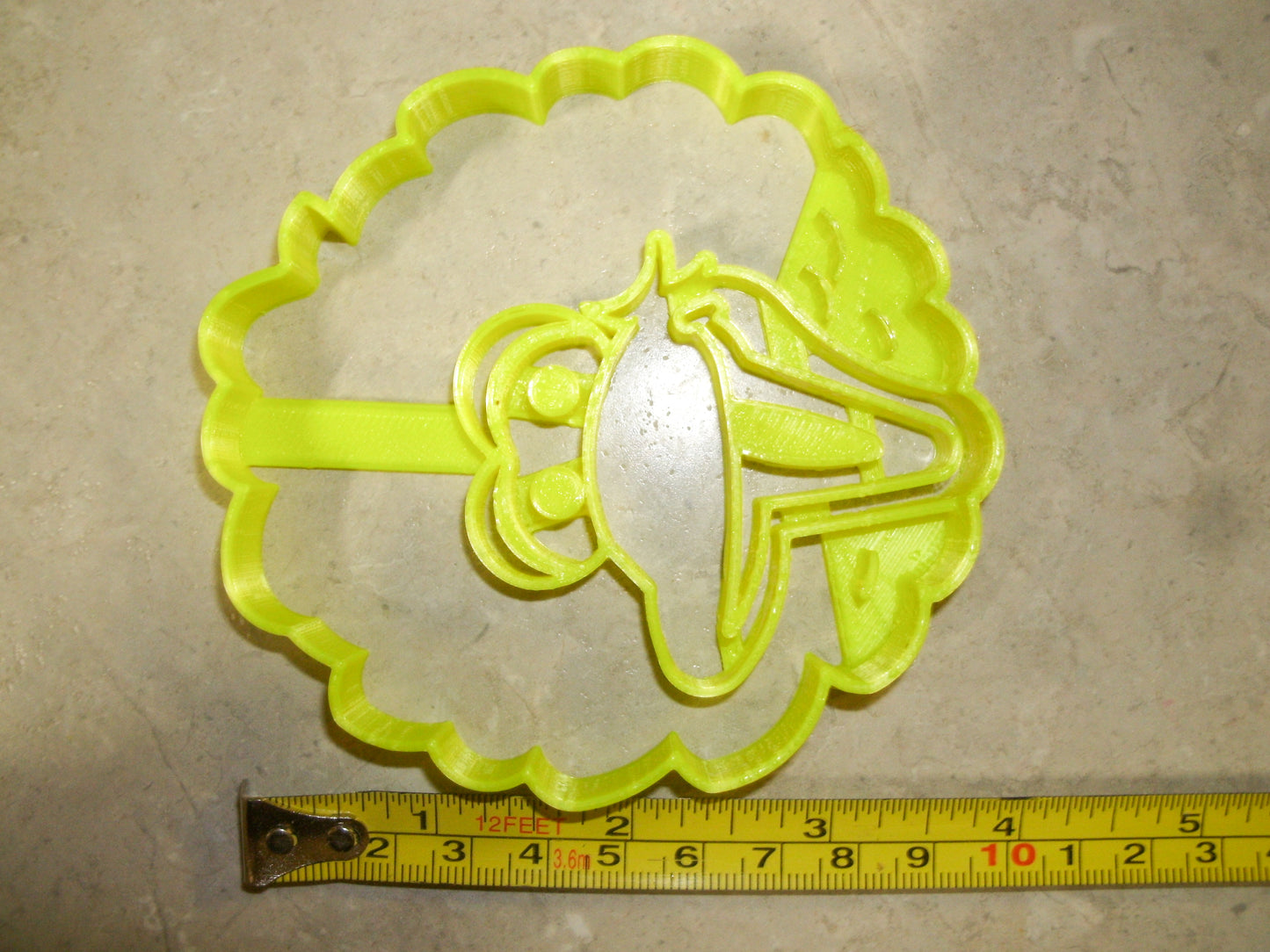 Big Bird Face Sesame Street Character Muppet Cookie Cutter Made In USA PR2246