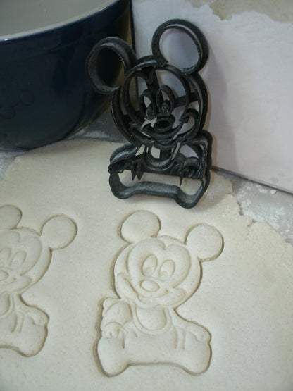 Baby Mickey Mouse Disney Character Cookie Cutter Made In USA PR760