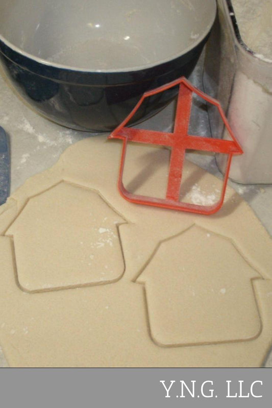 Red Barn Farm Building Agriculture Cookie Cutter Made In USA PR663