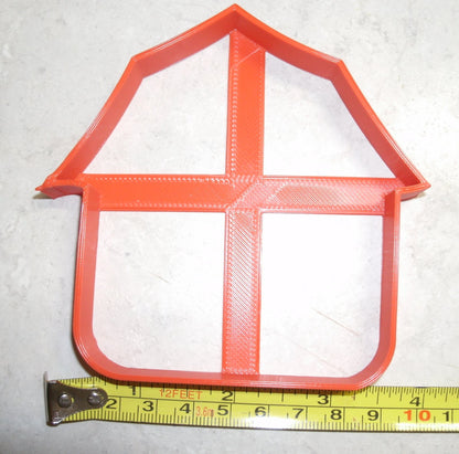 Red Barn Farm Building Agriculture Cookie Cutter Made In USA PR663