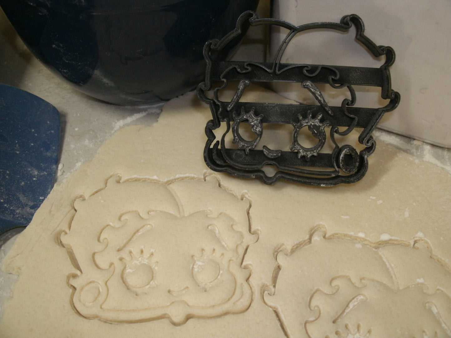 Betty Boop Black and White Cartoon Cookie Cutter Made In USA PR772