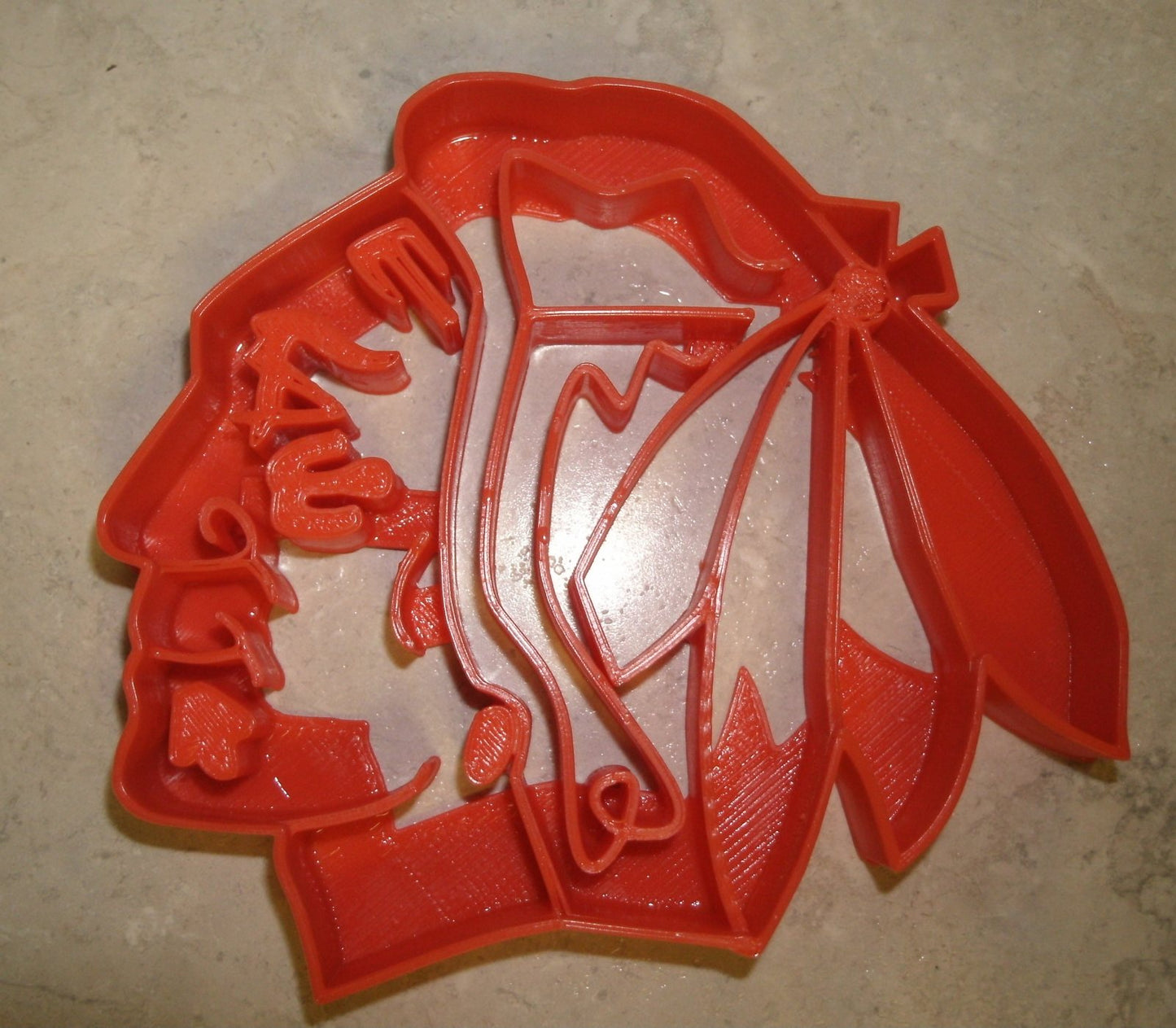 Chicago Blackhawks NHL Team Logo Cookie Cutter Made In USA PR753