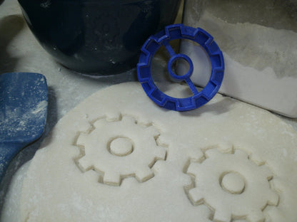 Gear Shape Steam Punk Retro Vintage Cookie Cutter Made In USA PR438