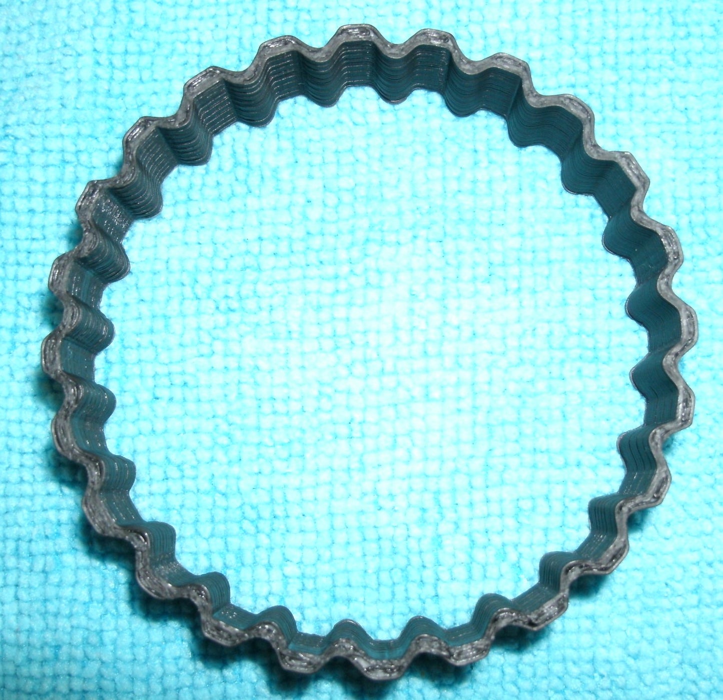 6x Bottle Cap Top Fondant Cutter Cupcake Topper 1.75 IN USA FD628