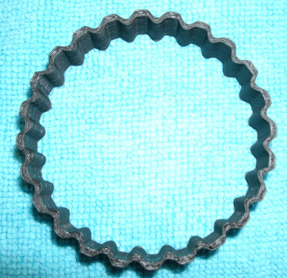 6x Bottle Cap Top Fondant Cutter Cupcake Topper 1.75 IN USA FD628