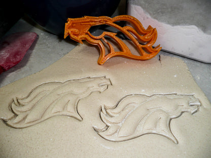 Denver Broncos NFL Football Logo Cookie Cutter Made In USA PR953
