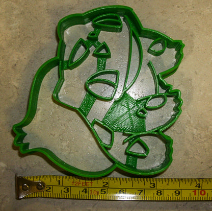Bulbasaur Grass Poison Type Pokemon Green Seed Cookie Cutter Made In USA PR867